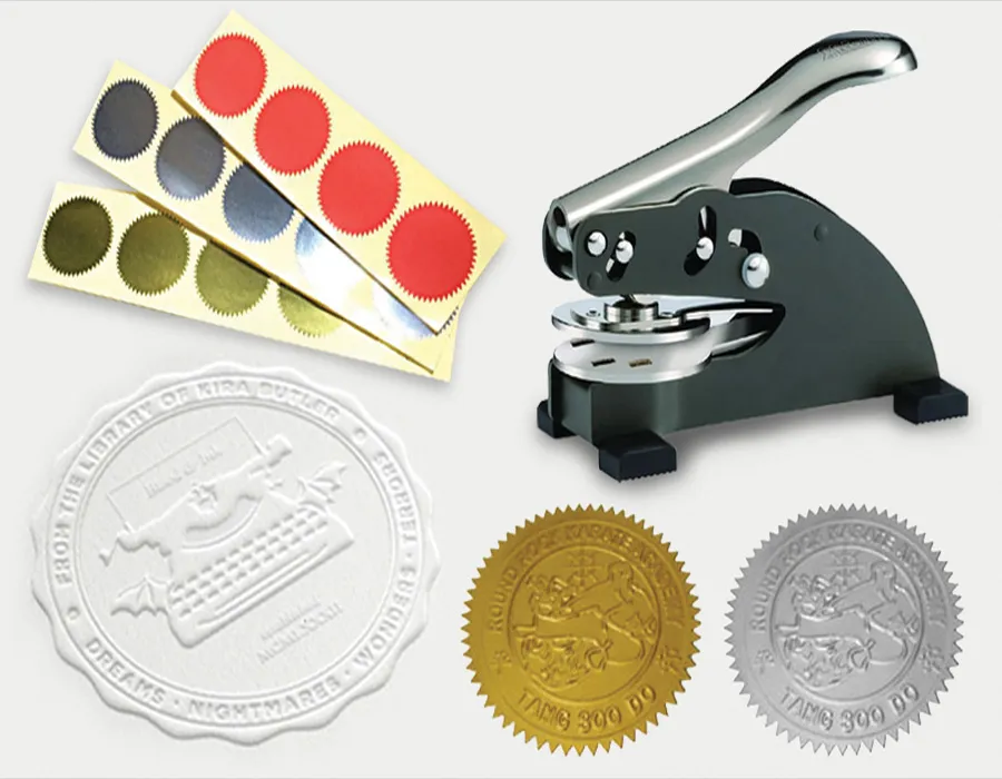 Certificate Embossing Seal β Black Lion Sign Dubai